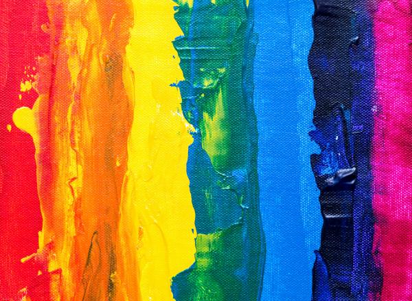 Rainbow painting